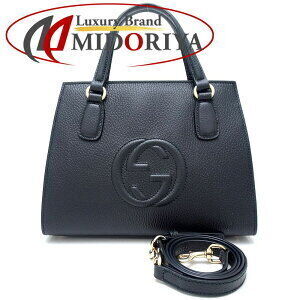 Gucci Soho Bag Interlocking GG Black Leather